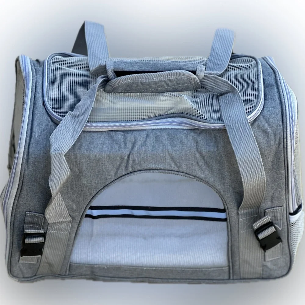 Pet Dog/Cat Carrier Bag Soft Sided Comfort Travel Tote Case Airline Approved US